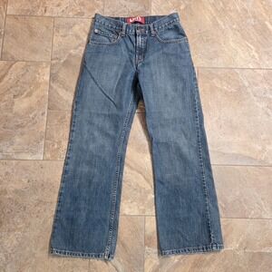 Levis 527 Boot Cut Jeans 16 Medium Wash Blue Denim Red Tab Womens 28x28